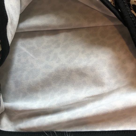 Leopard Print Athletic Shorts | SHEIN - Picture 3 of 5